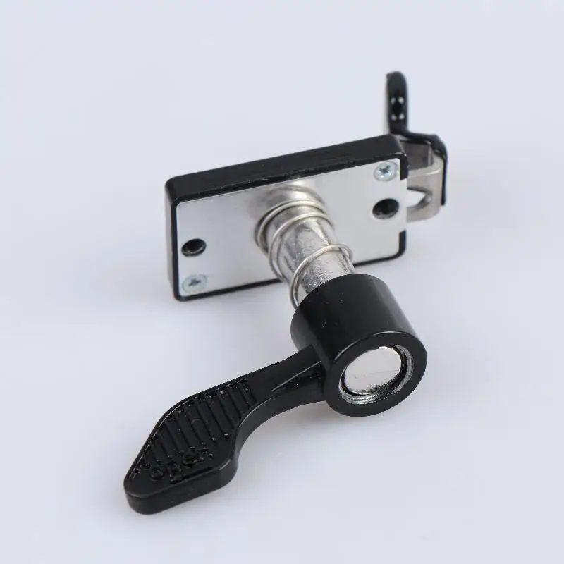 Keyless Quick Cabinet Lock No Drill Rust Proof Child Safety for Indoor Outdoor Rental Storage Locker Use