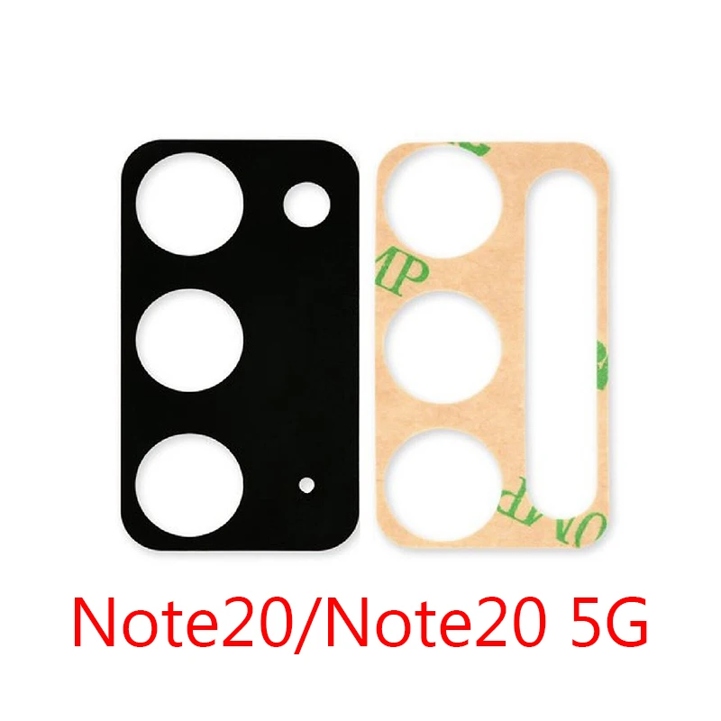 Rear Camera Glass For Samsung Note 10 5G N970/N975F N976 Note10 Plus/Note20 Ultra N986 Back Camera Lens Glass With Glue Sticker