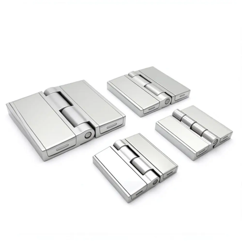 Zinc Alloy External Hinge For Industrial Oven Power Box Cabinet Door Hardware Heavy Duty Reliable Stable Connector