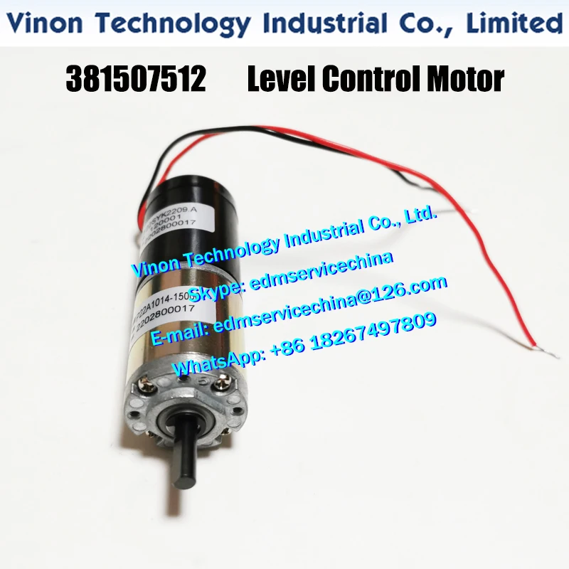 381507512 Tank Level Control Motor CUT20/CUT30 22SYK2209.A 120001 P22A1014-15000 AgieCharmille CA20 Water Level Adjustment Motor