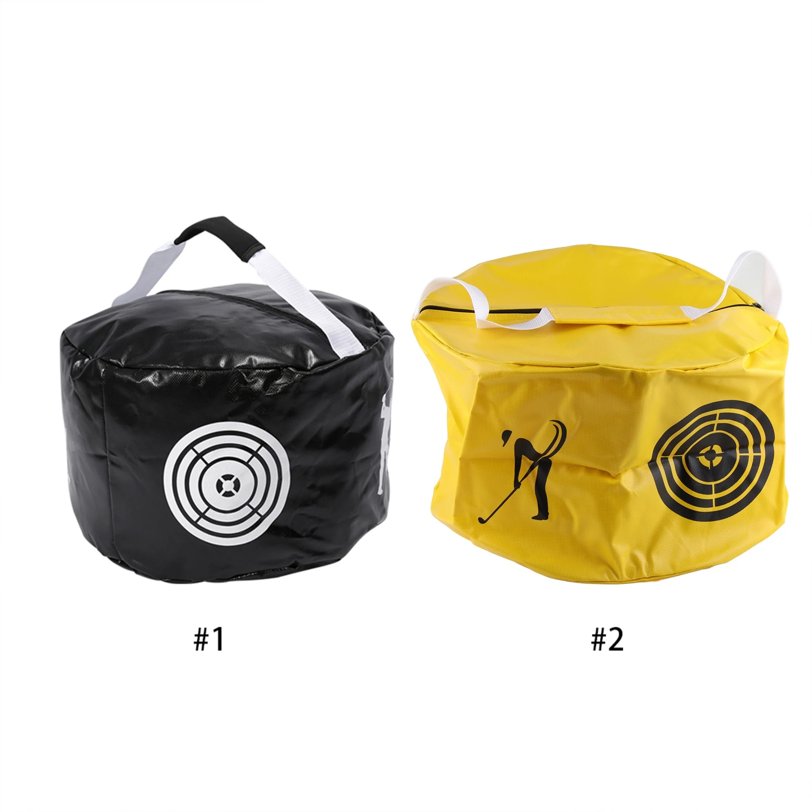 Golf Swing Practice Bag Heavy Duty Hitting Bag for Indoor Outdoor Home Training Swing Trainer Aid with Feedback Portable