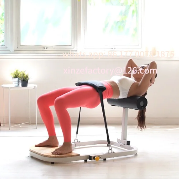 Customizable Fitness Equipment Buttlock Lifting Exercise Hip Thruster Glute Bridge Hip Thrust Machine With Resistance Bands