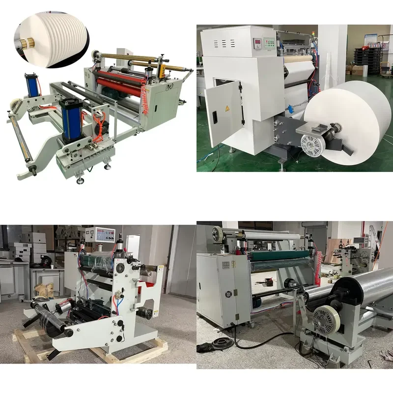 2026 CE PP / PVC / PET / PET Plastic Film / Label / Foam / Roll Paper Slitting Rewinding Machine / Slitter Rewinder