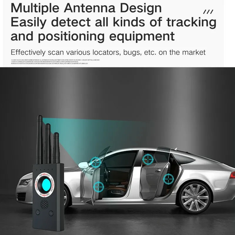 Imagem -04 - Anti Candid Detector de Câmera Escondida Gps do Carro Multifuncional Sinal de rf Scanner de Áudio Anti-espião para Viagens Hotel Segurança-proteção