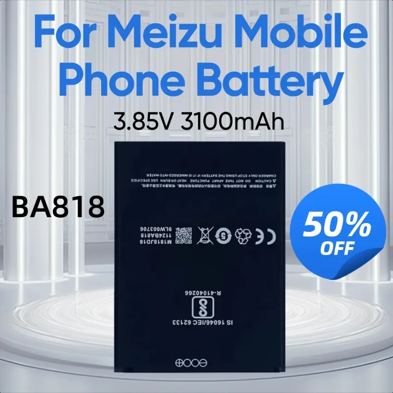 

3100mAh for Meizu C9Pro/C9 BA818 Mobile Phone Battery
