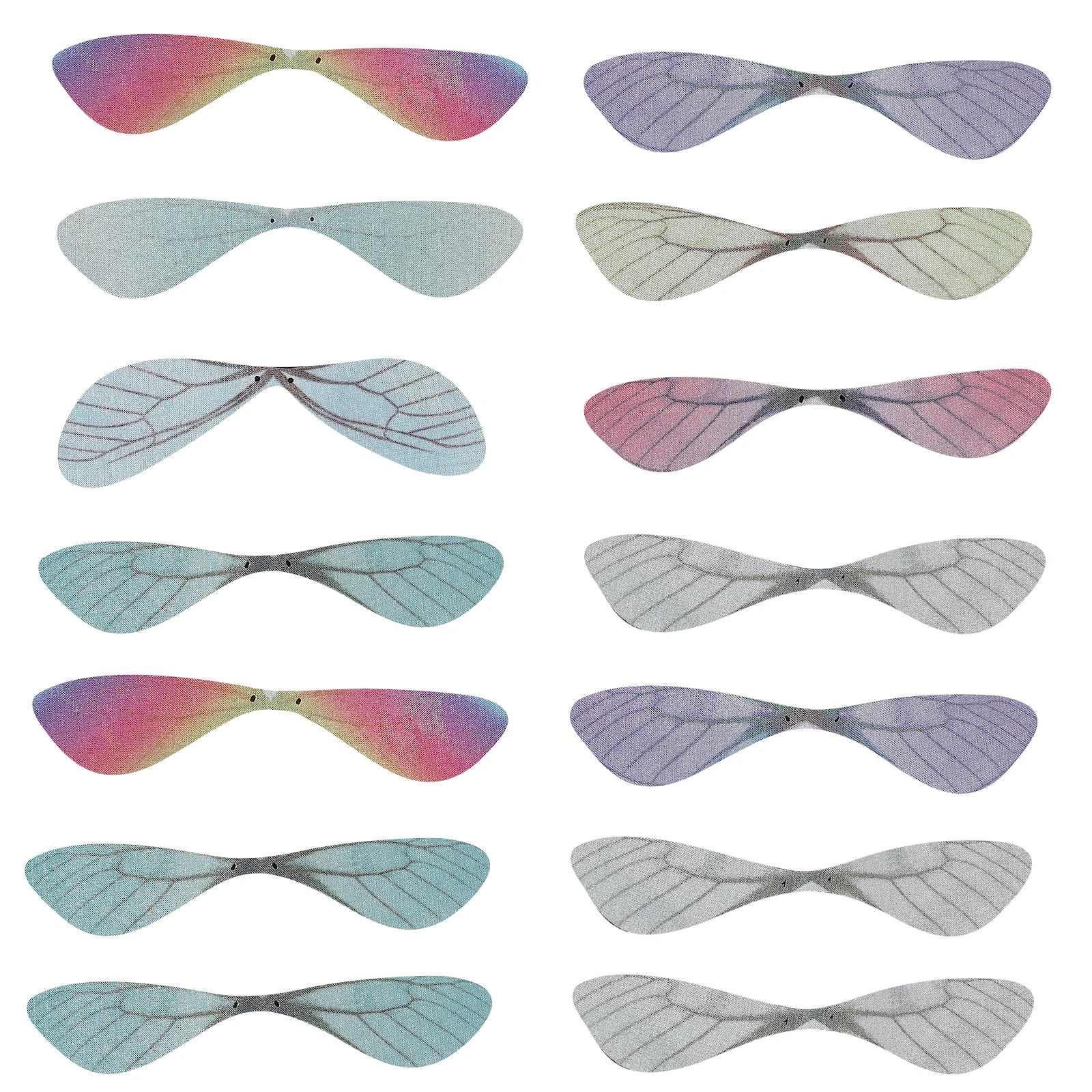 

100 Pcs Artificial Butterfly Wings High Quality Durable Material Unique Design for Brooch Earrings Decorations Handmade Supplies