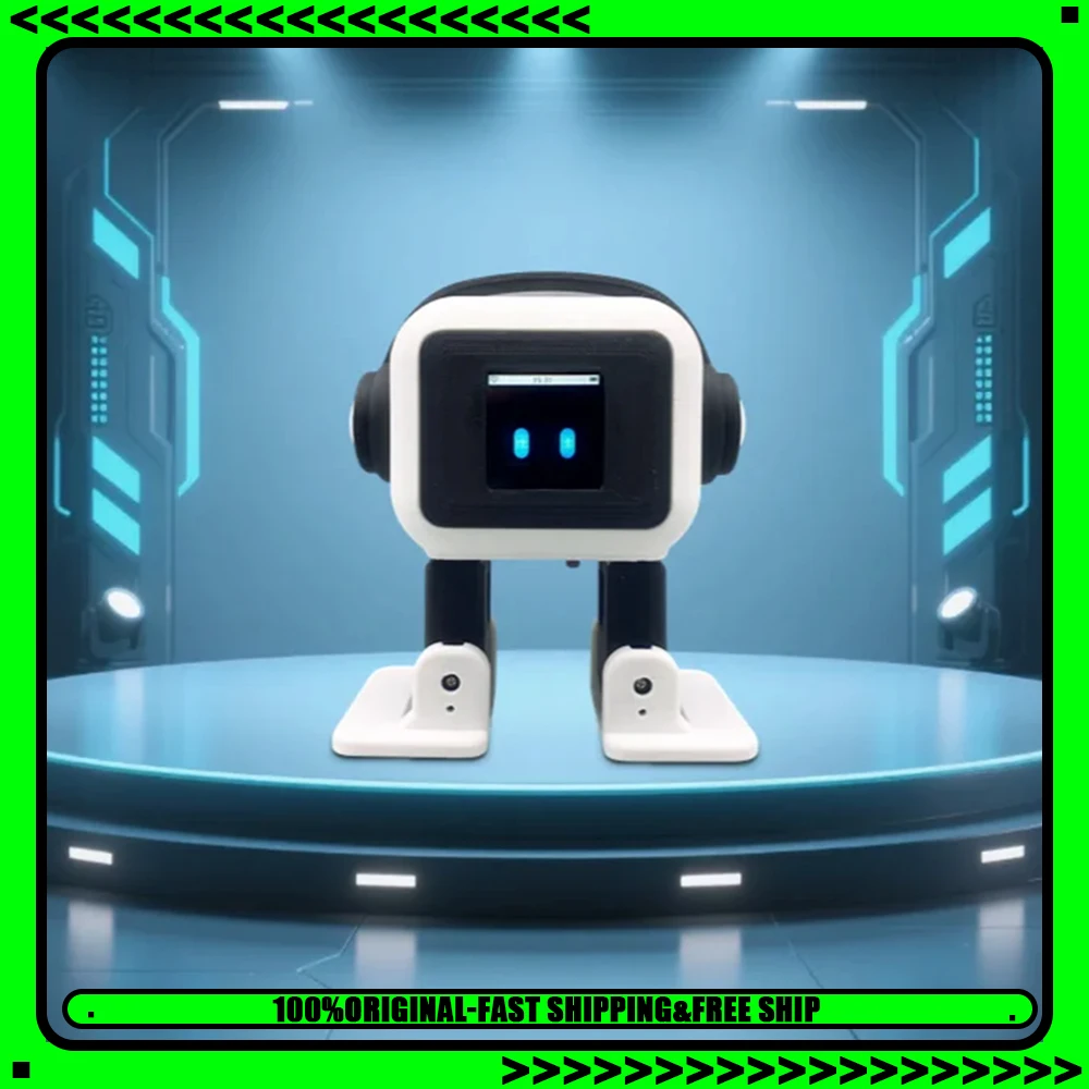

Робот AI EMO ESP32-S3, основное управление, экран 1,54 дюйма, интеллектуальный интерактивный робот, расспознавание голосовых отпечатков, компаньон для детей