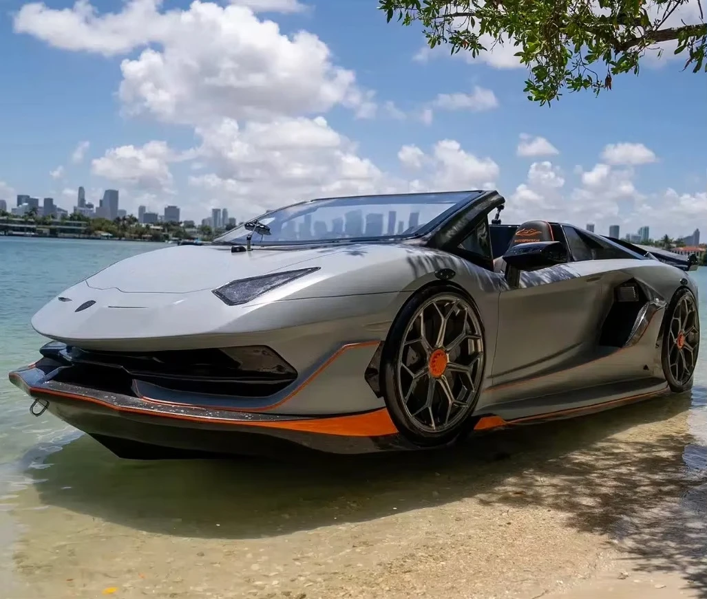 Water Supercar Fahren Jet Car Boot Hochgeschwindigkeitssport Schnellboot Vergnügungsboot
