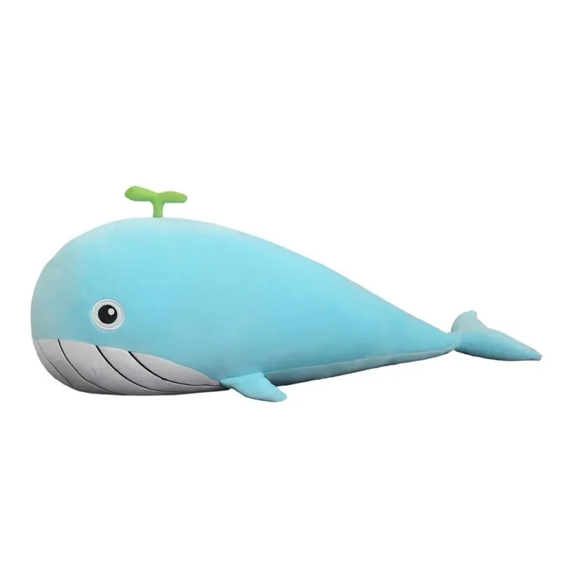 

New 65cm-120cm New Style Toy Very Soft Whale Plush Toys High-quality Fish Pillow Cushion Kids Toys For Children Birthday Gifts