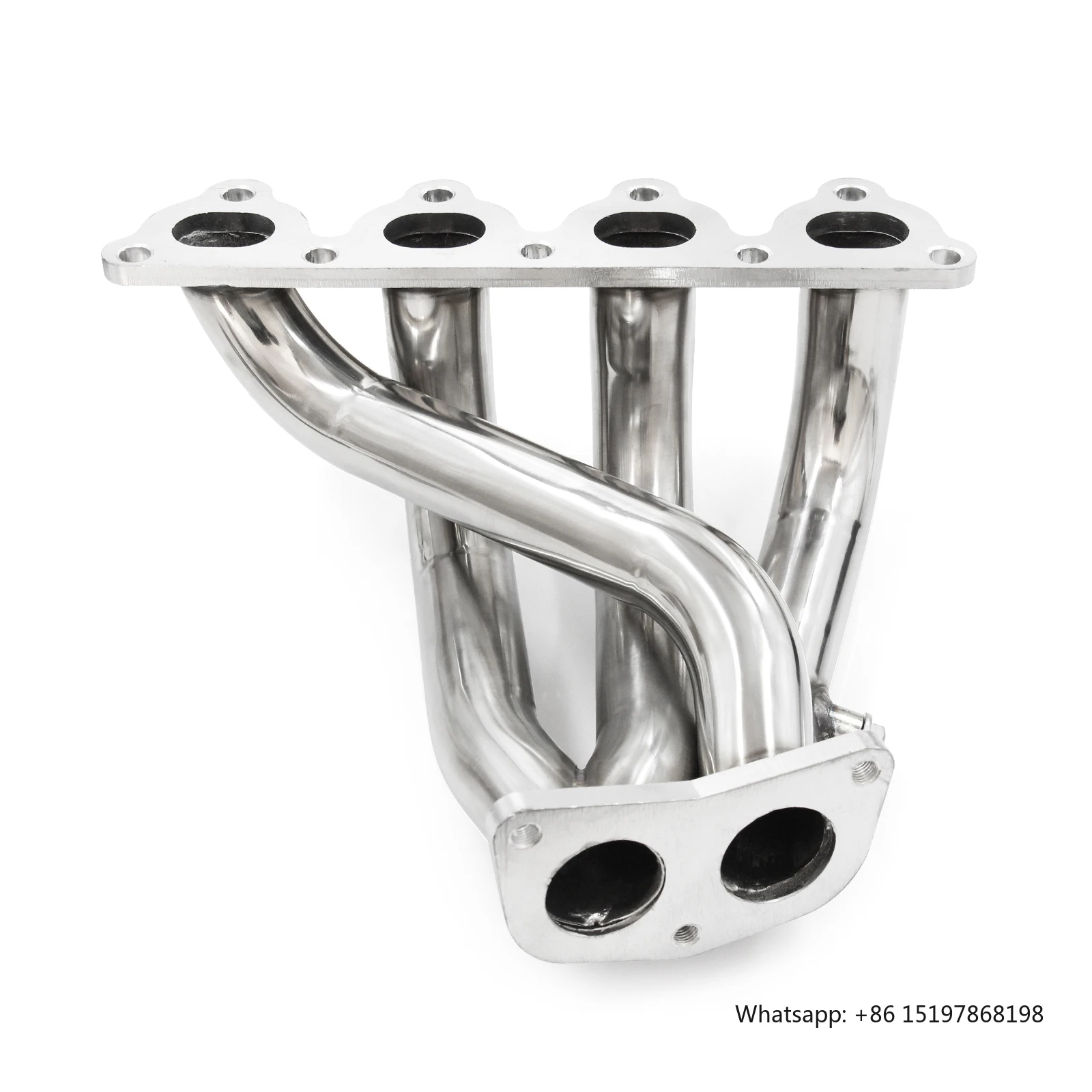 عالية الجودة الفولاذ المقاوم للصدأ العادم الأنابيب رأس مشعب العادم لهوندا سيفيك 88-00 Eg Ef Ek Em رأس العادم