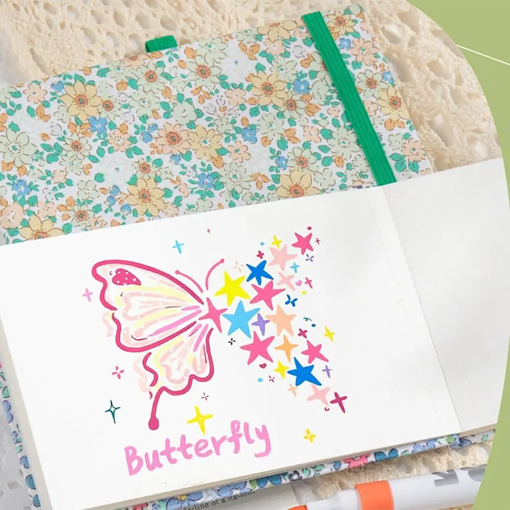 高品質ミニ水彩画帳正方形ポータブルポケットスケッチブック厚みのある 300 グラムアート絵画メモ帳旅行