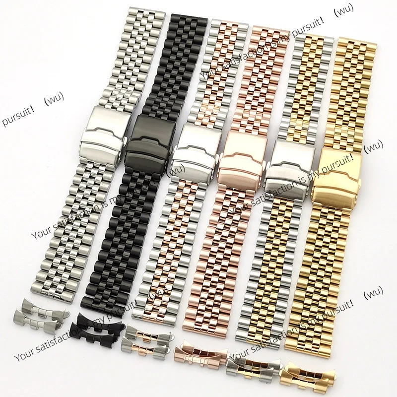 

20Mm 22mm with arc elbow, stainless steel watch strap
