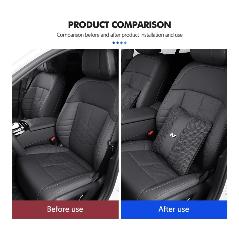 Car Air Conditioner Quilt Pillow Dual-Purpose Waist Cushion For Hyundai Sonata i30 i20 Tucson Elantra Kona N Line - view 3