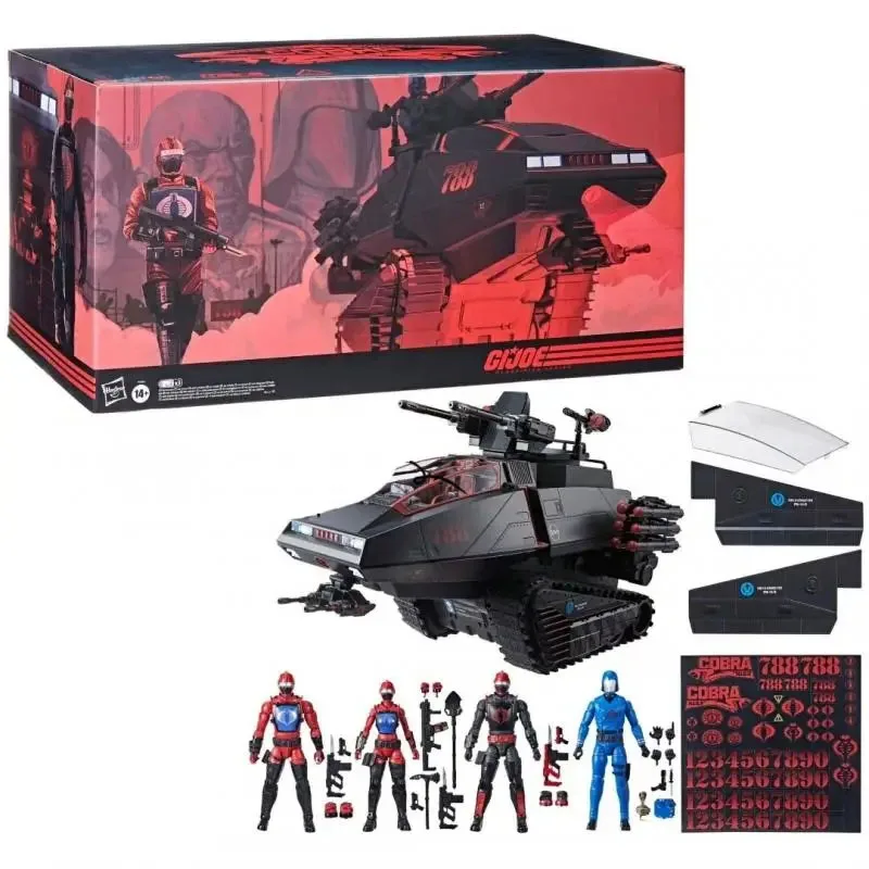 Oryginalny Hasbro G.i. Joe Sześciocalowa figurka Cobra Hiss z tłumikiem Nowość w magazynie