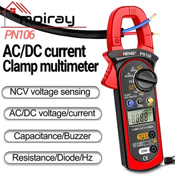 ANENG PN106 4000 counts clamp meter AC/DC ammeter voltmeter electrical tester True RMS multimeter clamp tool for electrician