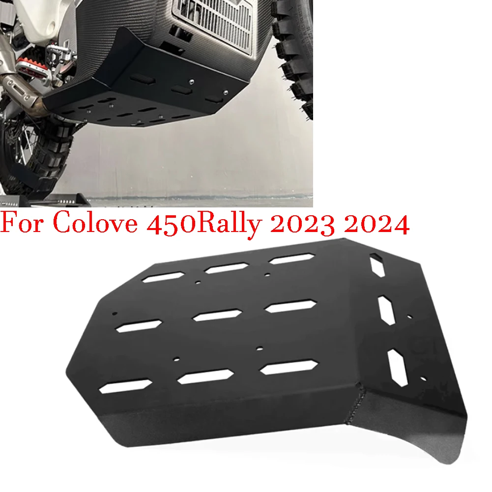 

FOR Colove 450Rally KOVE 450 Rally 2023 2024 Motorcycle Skid Plate Protector Engine Under Guard Protection Cover Belly Pan Base