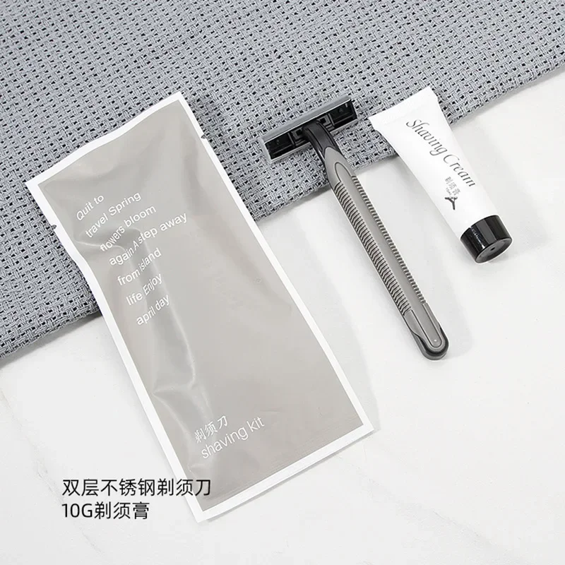 Hotel Home Disposable Toiletries Toothbrush Toothpaste Comb Slippers Set Bathtub Soaking Bag Can Be Customized