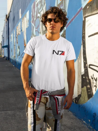 N7 Normandy T shirt Personalized Standard Tee -White