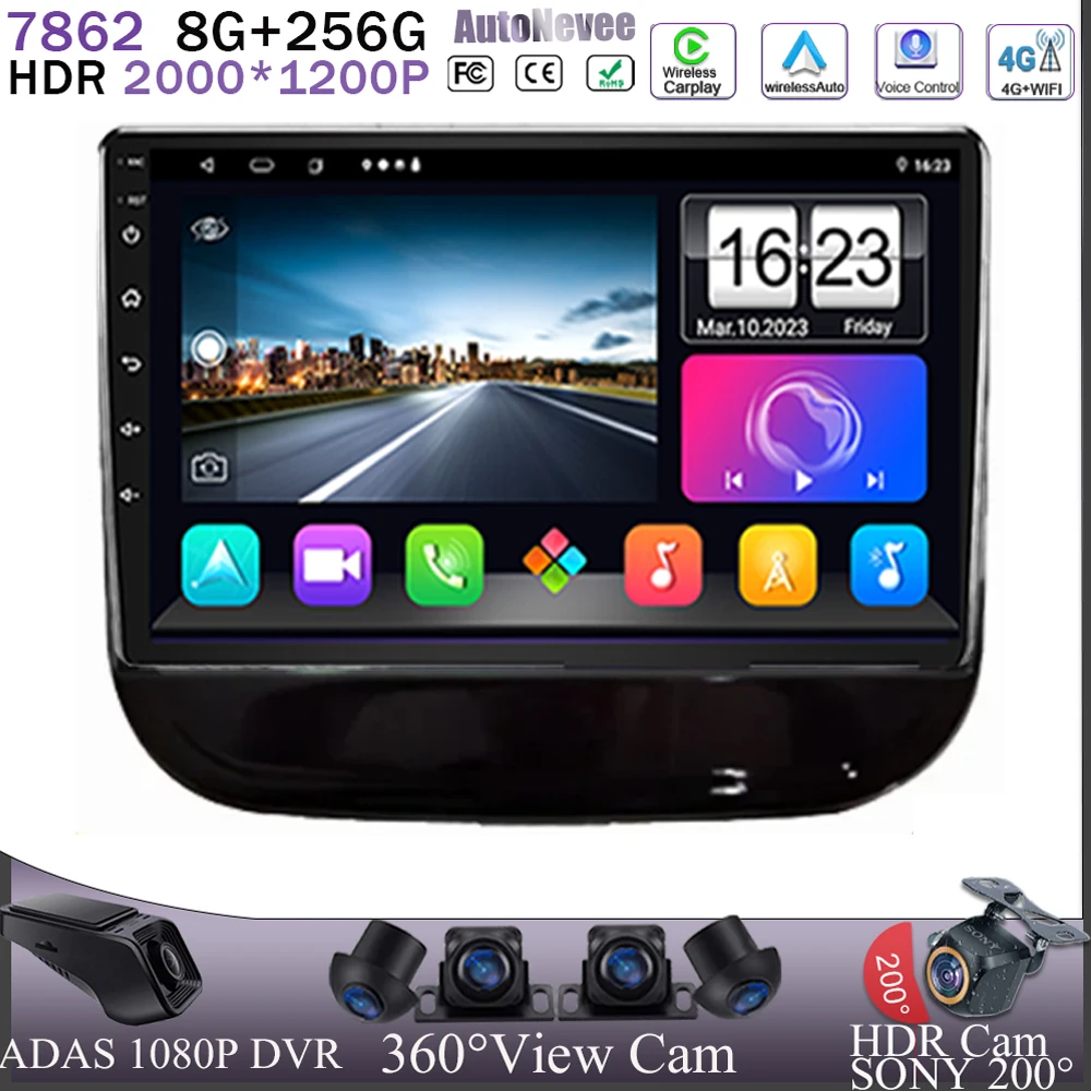 

Car Android For Changan CS55 Chana 2017-2018 NO 2DIN DVD Multimedia Player Radio GPS Navigation High-Performance CPU 5G WIFI