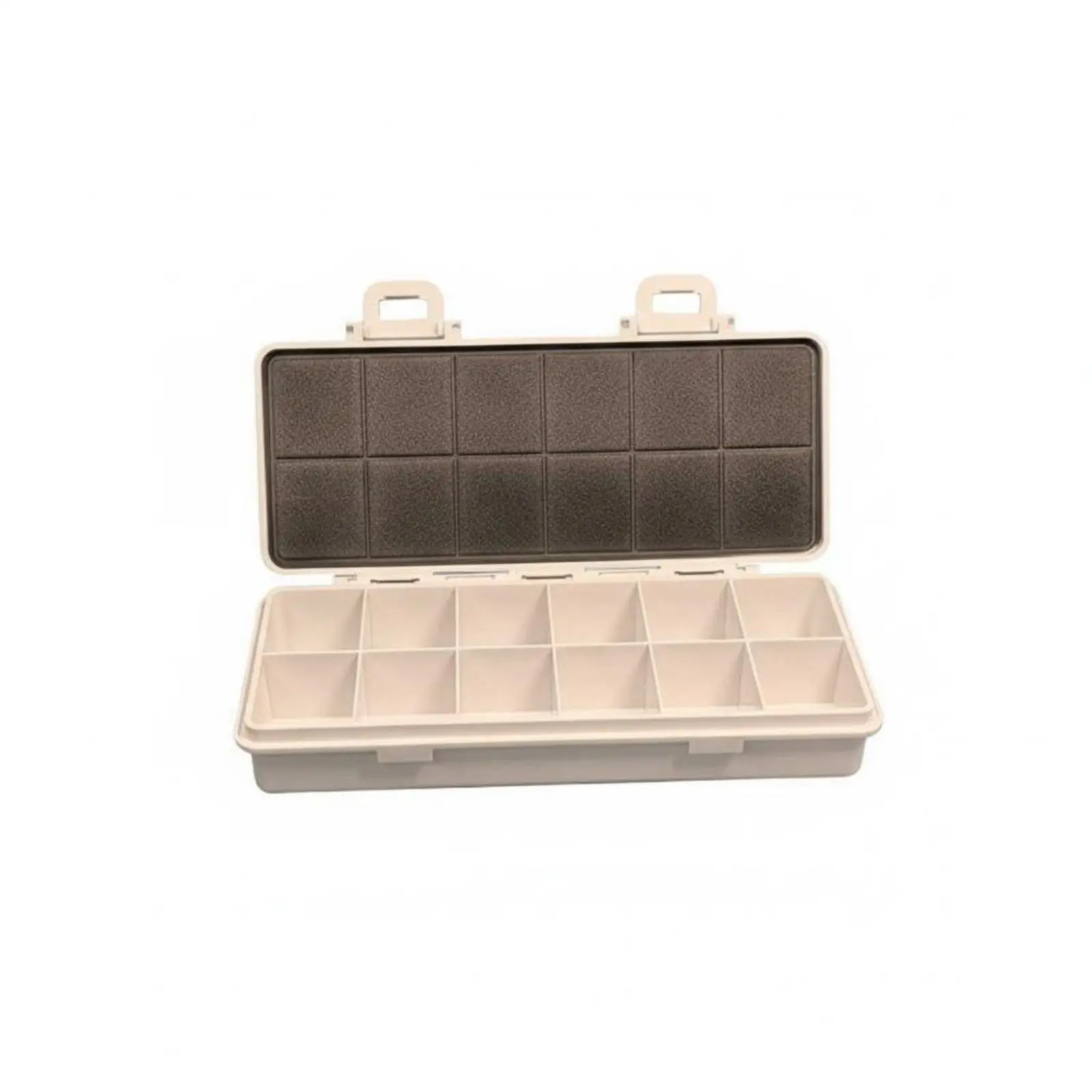 Sturdy Plastic Watercolor Palette Case 36 Grid Color Separation for Outdoor Sketching and Travel Art