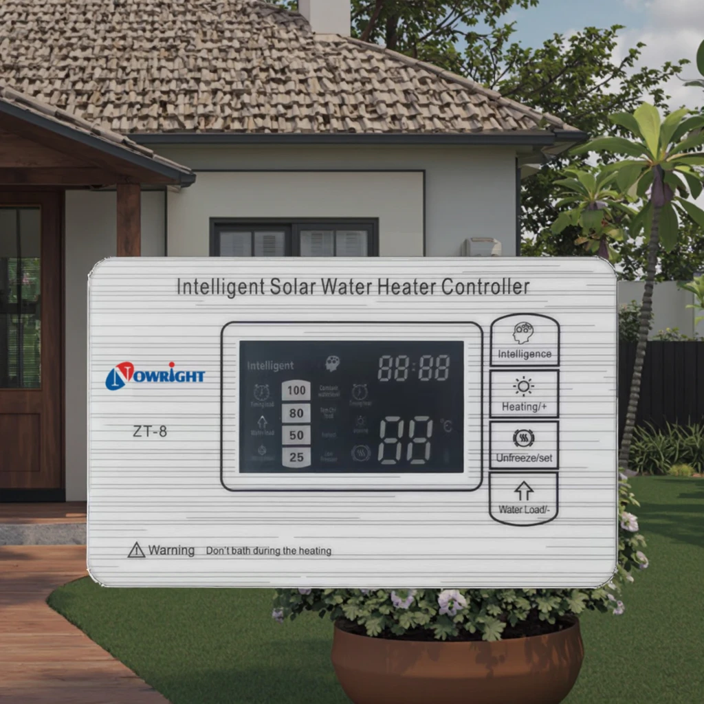 الصين الصنع سخان المياه بالطاقة الشمسية تحكم حلول الطاقة الاحتياطية المضادة للتجميد الحماية من الحرارة الزائدة للمنزل في الهواء الطلق RV