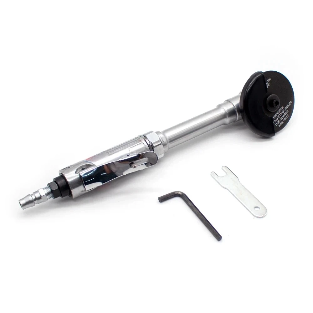 Air Angle Grinder & Pneumatic Cutter – 3 Inch (75MM) Grinding Machine with Extra Long Handle