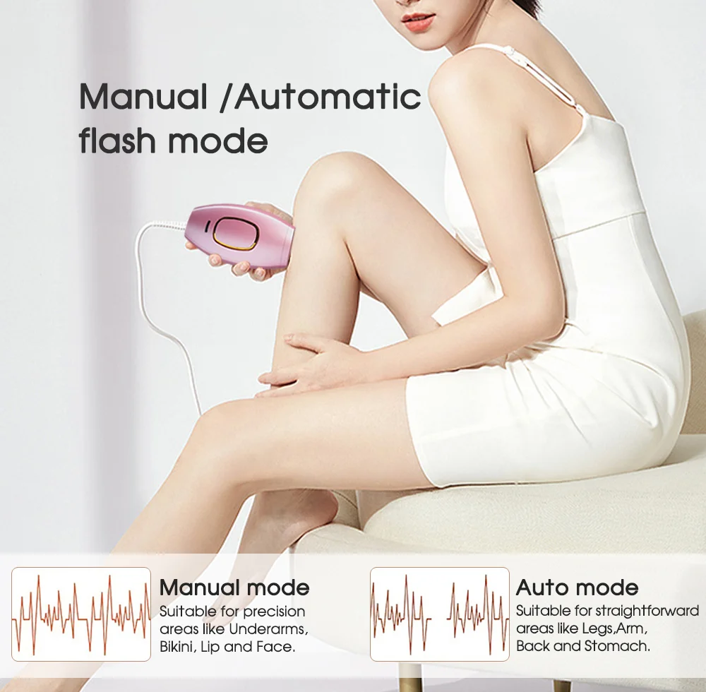 Home Use Painless Household Without Black Spots Facial Armpit Hair Ipl Hair Removal For Men And Women