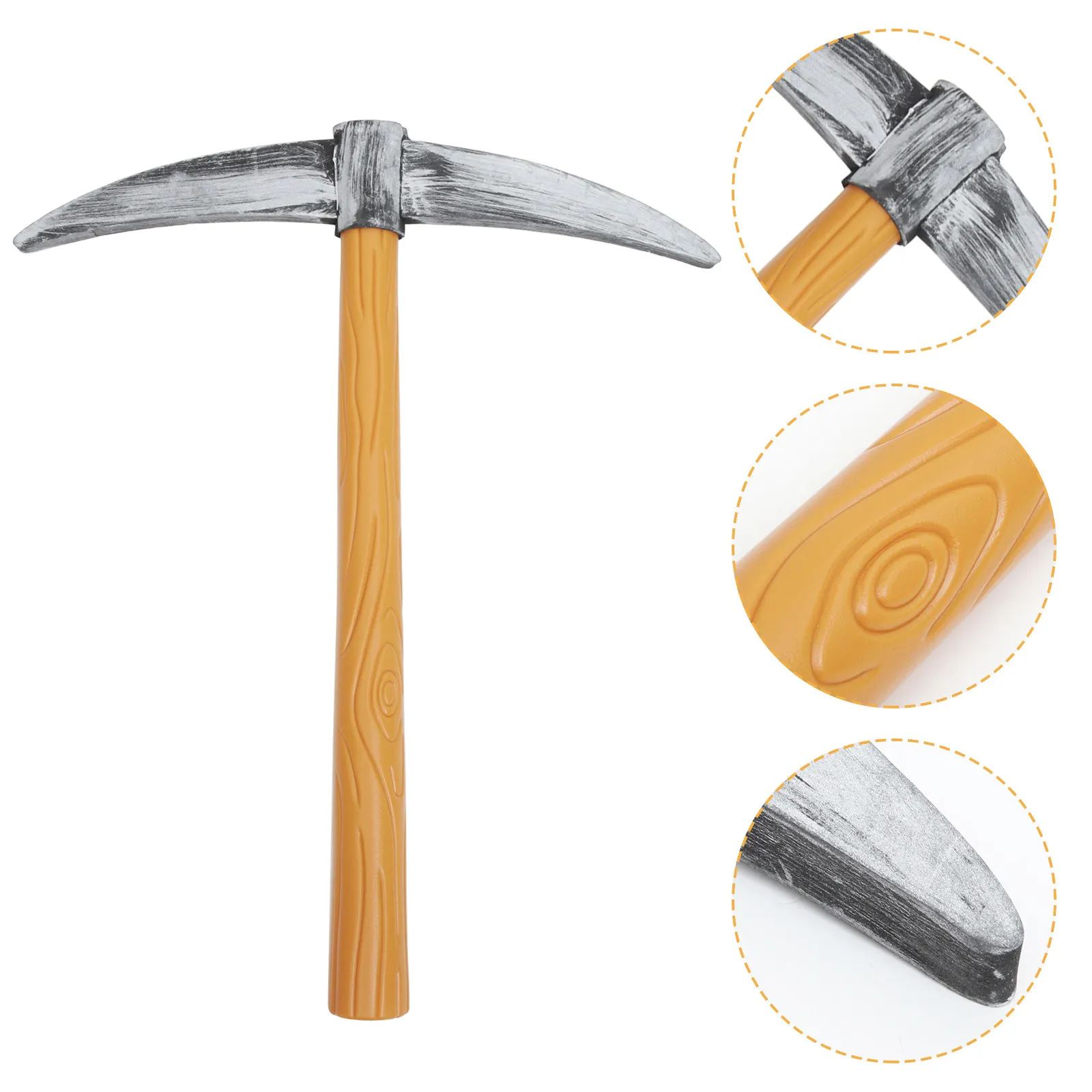 

Unique Pickaxe Photo Prop for Birthday Party Stage Performance Decoration Fun Accessory for Costume Events and Themed