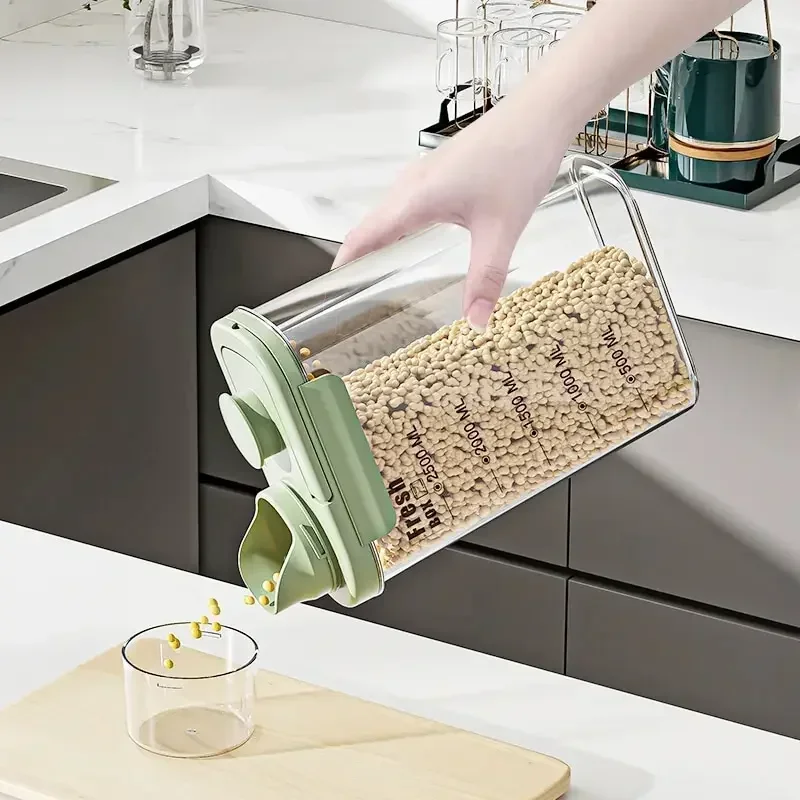 Sealed Miscellaneous Grain Tank, Household Kitchen Rice Storage Tank,Insect Proof And Moisture-proof Grain Storage Bucket