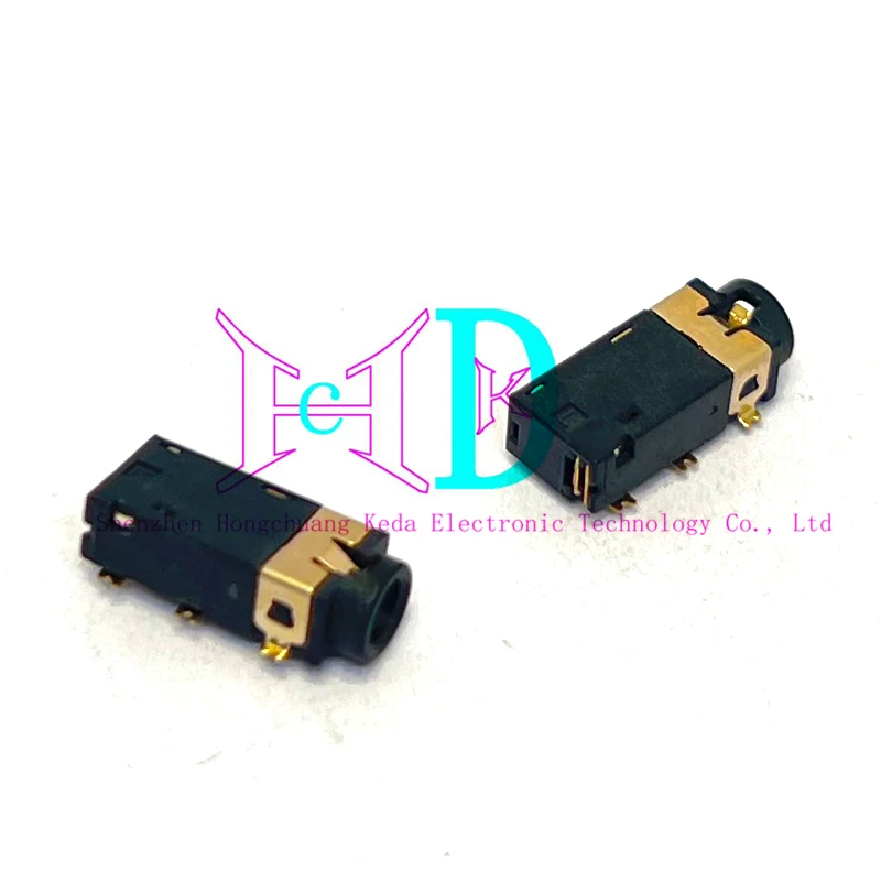 5 قطعة PJ-242 2.5 مللي متر سماعة مقبس متفرع موصل سالب للصوت والفيديو 3 + 3 SMD 6P