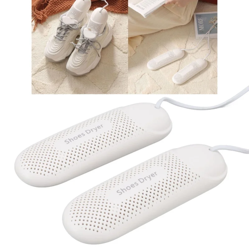 12W Shoe Dryer 360 Degree Sterilization Deodorization Boot Dryer Accurate Temperature Control Portable Standard