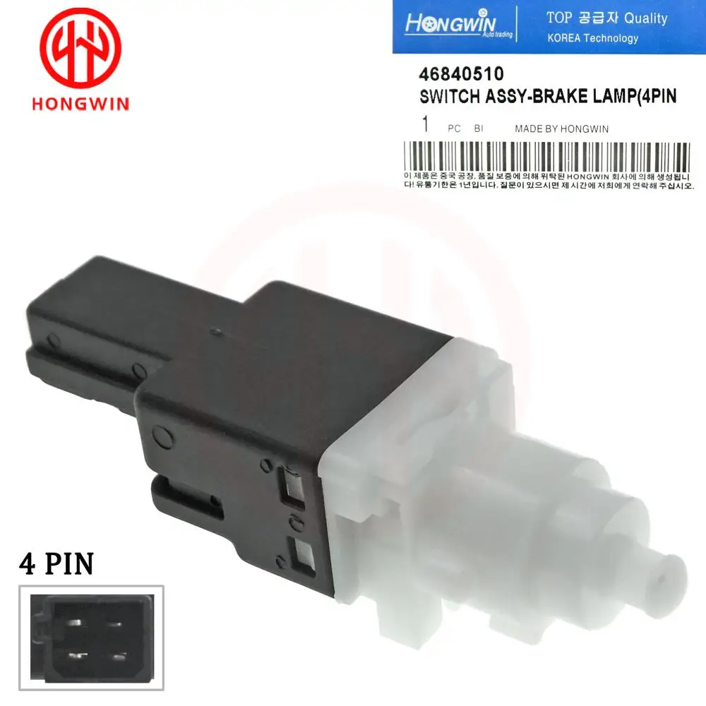 Brake Lamp Switch/Stop Back Lamp Switch 4PIN 46840510 60669020,60816501,60801906 For Fiat Alfa Romeo Lancia PEUGEOT Boxer