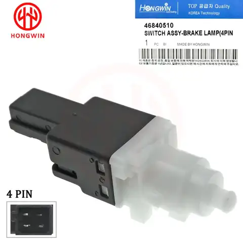 Brake Lamp Switch/Stop Back Lamp Switch 4PIN 46840510 60669020,60816501,60801906 For Fiat Alfa Romeo Lancia PEUGEOT Boxer