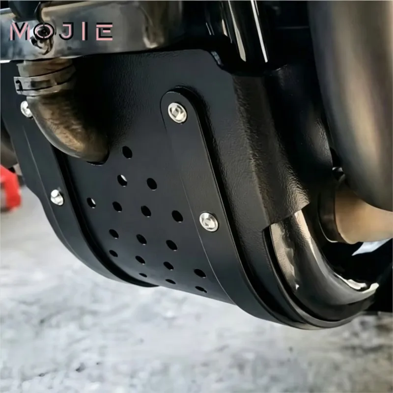 Engine Protection For Speed Twin Street 900 Thruxton RS Bonneville T100 T120 Chassis Under Guard Skid Plate Belly Pan Protector