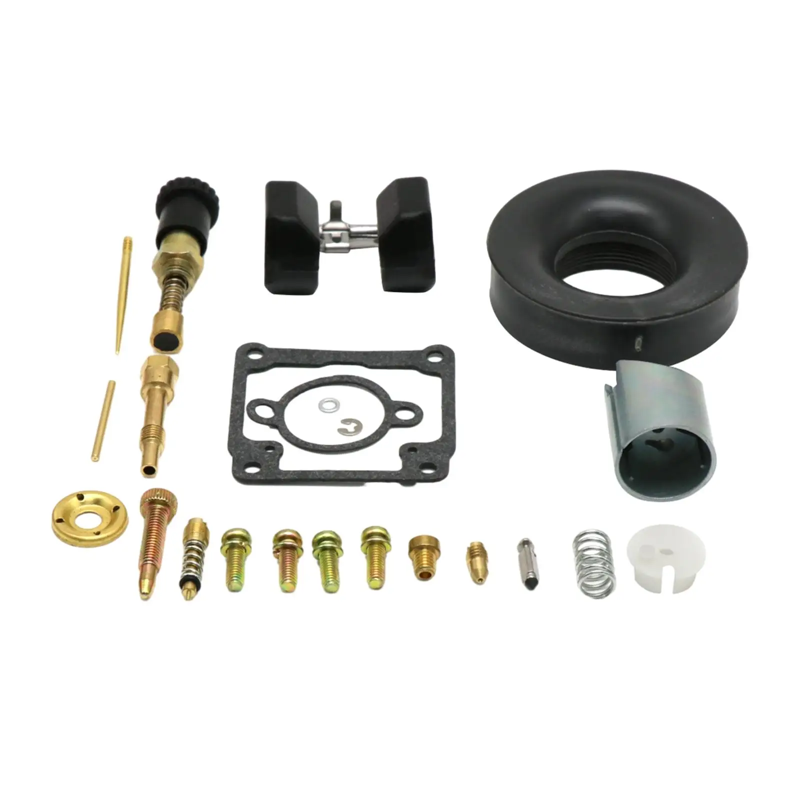 Carburetor Repair Rebuild Kit 21mm Durable Motorcycle for Dellorto Phbg