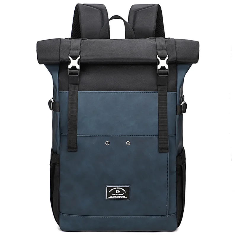 Mochila de viaje de ocio para hombre, mochila de moda para estudiantes universitarios, bolsa de viaje de gran capacidad para ordenador, mochila para ir al trabajo escalable