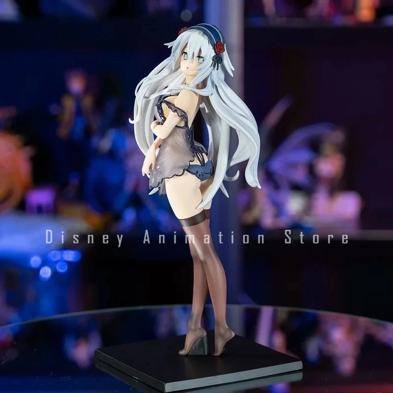 In Stock NSFW Choujigen Game Neptune Black Heart Sexy Girl Baby Doll Ver PVC Action Figure Toy Adult Collection Model Doll Gifts