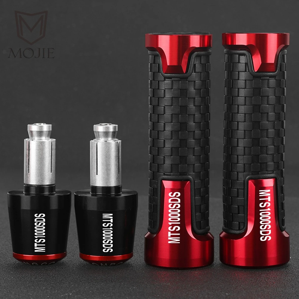 

For DUCATI MTS1000 SDS MTS1000SDS/DS 2004-2006 Motorcycle Accessories 7/8"22MM CNC Handlebar Grips Handle Bar Grip End Cap Plug