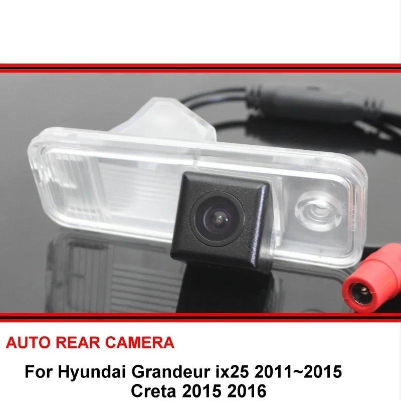 For Hyundai Grandeur ix25 Creta 2011 ~ 2016 Reversing Camera Car Back up Parking Camera Rear View Camera CCD Night Vision