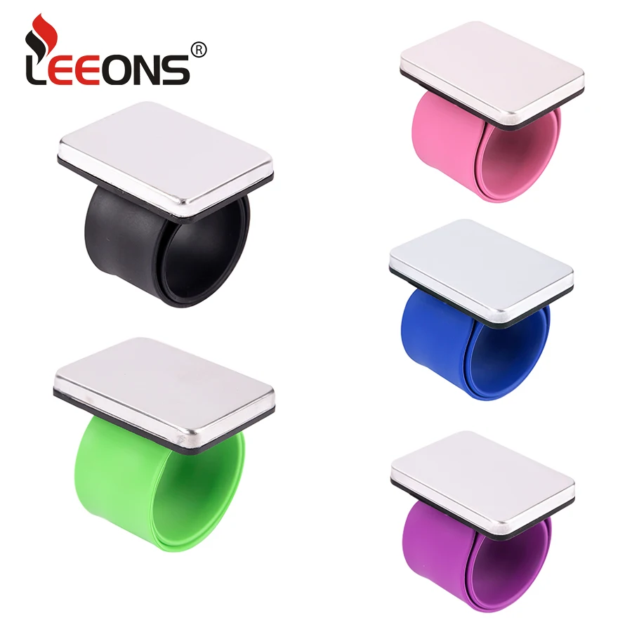 Magnetic Bobby Pin Holder Metal Bobby Pins And Clips Cushion For Sewing Wristband Hair Stylist Wrist Cushion 5 Color Beauty Tool