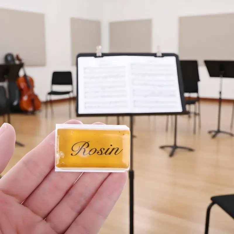 เรซินโรซินเพิ่มแรงเสียดทานสำหรับไวโอลิน วิโอลา เชลโล - 1/3/5 แพ็ค