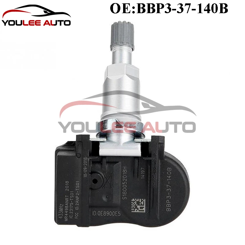 4PCS BBP3-37-140B BBP337140B BBP337140 TPMS Tire Pressure Sensor 433MHz For Mazda 2 3 5 6 CX-3 CX-5 CX-7 CX-9 MX-5 Auto Parts