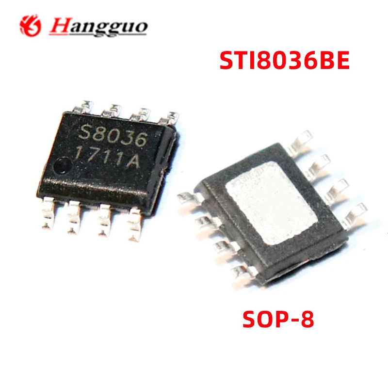 100Pcs/Lot Original STI8036BE S8036BE SOP-8 S8036 power management IC Chip  Best quality