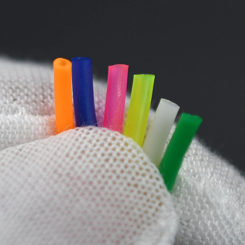 MNFT 6-Farben-Silikonschlauch-Set für Karpfenangel-Rigs | Ronnie Rig & Spinner Rig Schnur-Schutzschlauch mit Aufbewahrungsbox – Detail 4