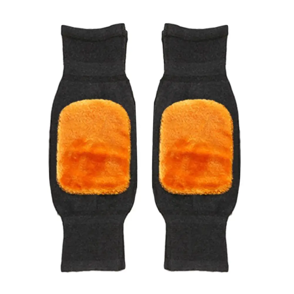 1Pair Winter Knee Brace Thermal Leg Knee Warmer Sleeve For Women Men Old People Cold Leg Arthritis Kneepad Run Knee Protect J0Q5