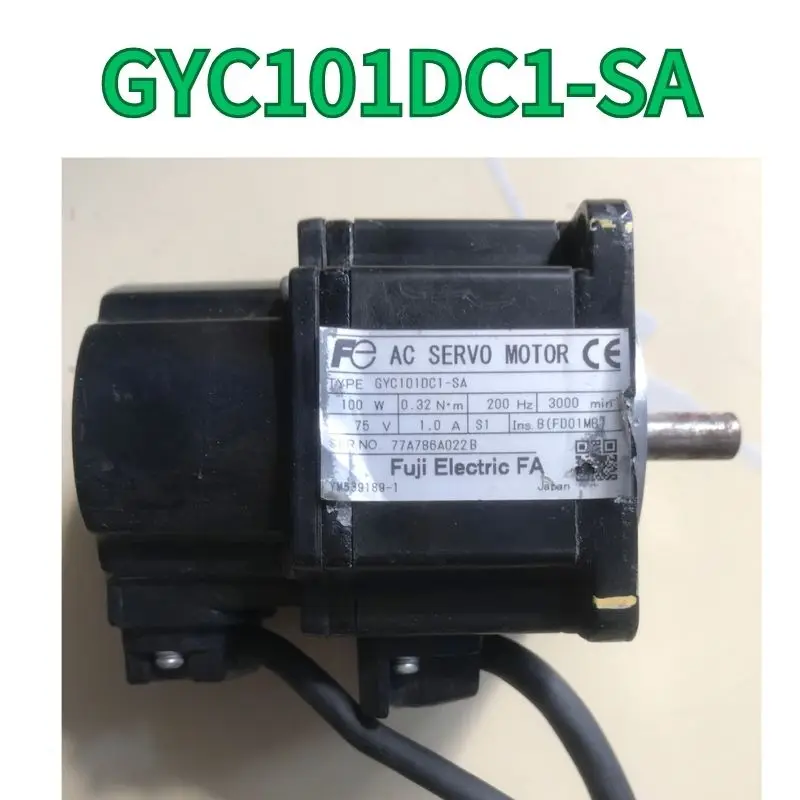 

second-hand Servo motor GYC101DC1-SA test OK Fast Shipping