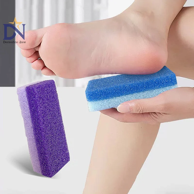 Foot Pumice Stone Sponge Block Callus Remover For Feet Hands Scrub Manicure Nail Tools