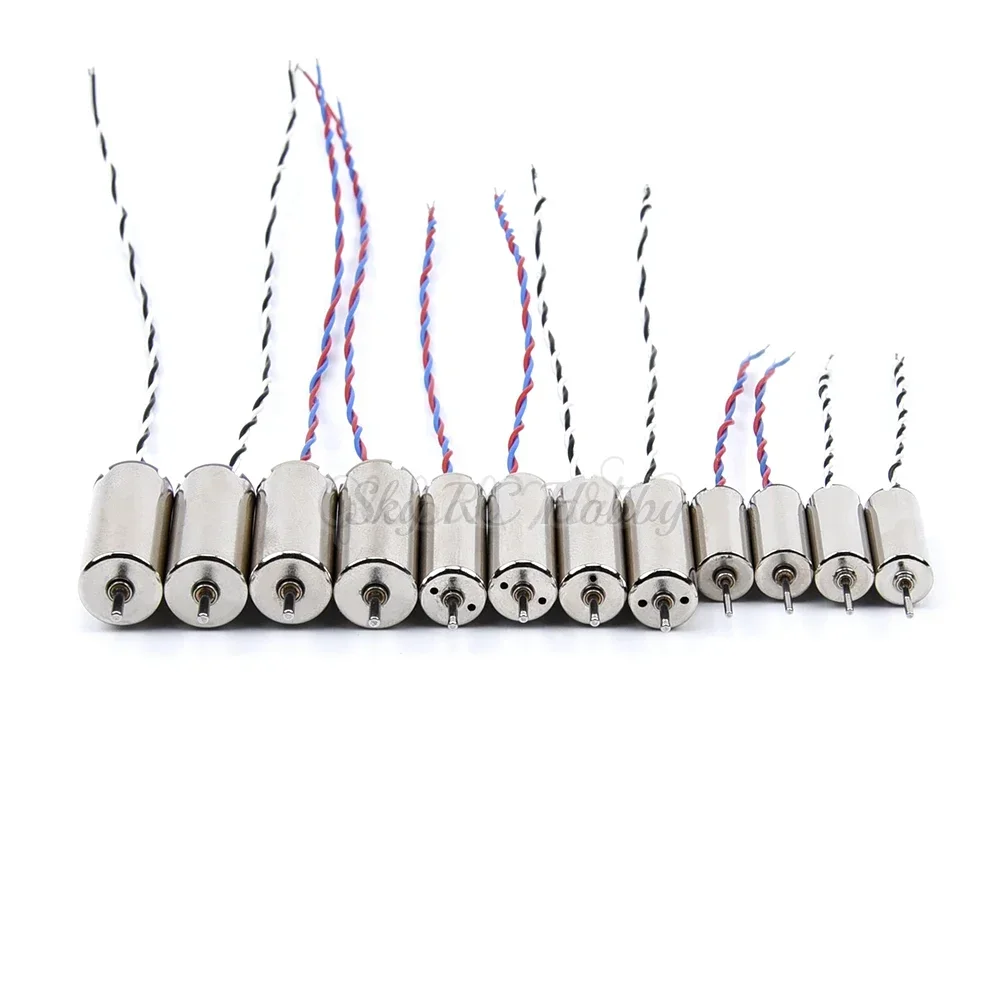 10pcs/lot 0615 / 720 / 8520 CW CCW Coreless Motor DC3.7V DC3.8V For RC FPV Micro Tiny Indoor Helicopter Airplane Robotic DIY