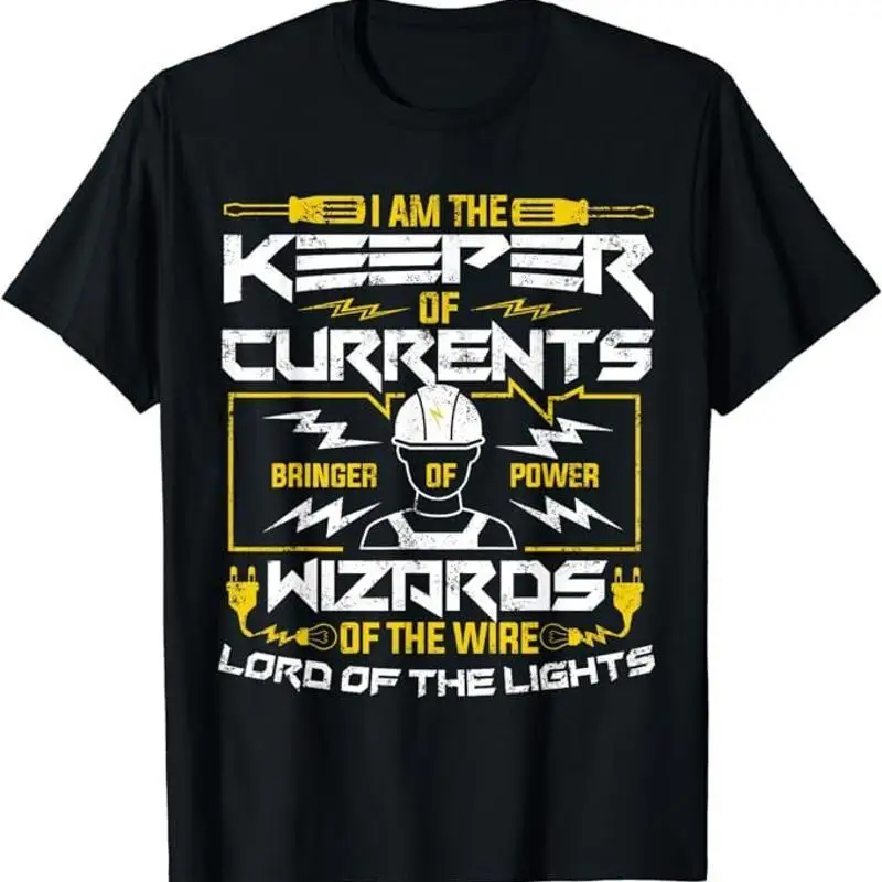 New Limited Electrician Art Work Electrical Engineer T Shirt S 5Xl