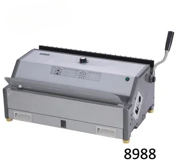 

Легко привязываемая многофункциональная машина для спиральной катушки 2 в 1, и двойной переплет проволоки SW2500A